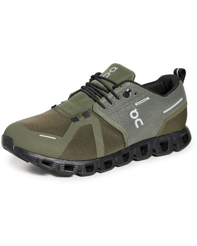On Shoes Cloud 5 Waterproof Sneakers - Green