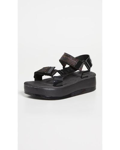 Melissa Papete Platform Sandals - Black