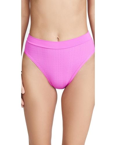 L*Space Frenchi Bikini Bottoms - Pink