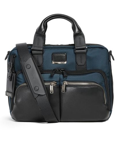 Tumi Alpha Bravo Albany Slim Commuter Briefcase - Blue