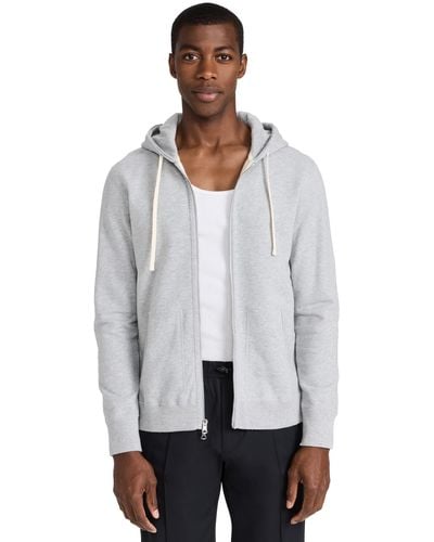 Reigning Champ Reigning Chap Id-weight Terry Fu Zip Hoodie - White