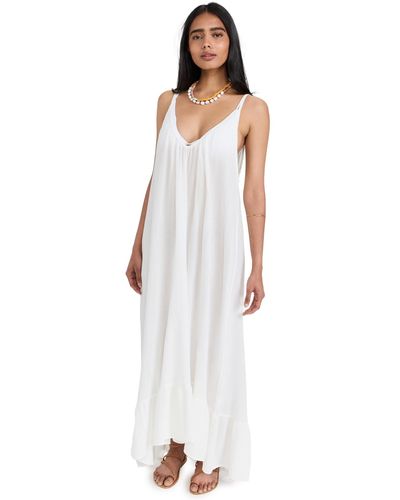 9seed Paloma Dress - White