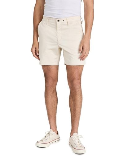 Rag & Bone Standard Chino Shorts - Natural