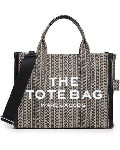Marc Jacobs The Monogram Medium Tote Bag - Metallic