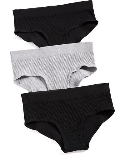 Honeydew Intimates Honeydew Intiate Baiey Hipter 3 Pack Back/heather Grey/back - Black