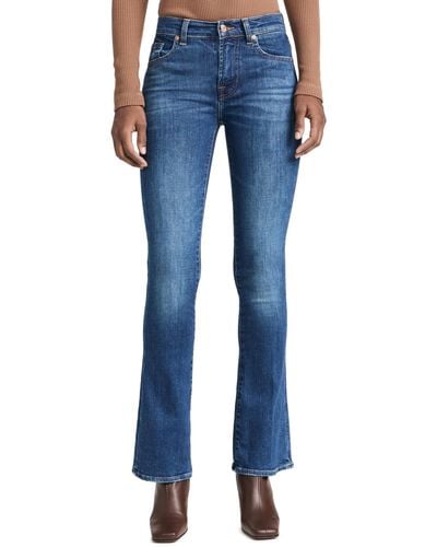 7 For All Mankind Bootcut Jeans - Blue