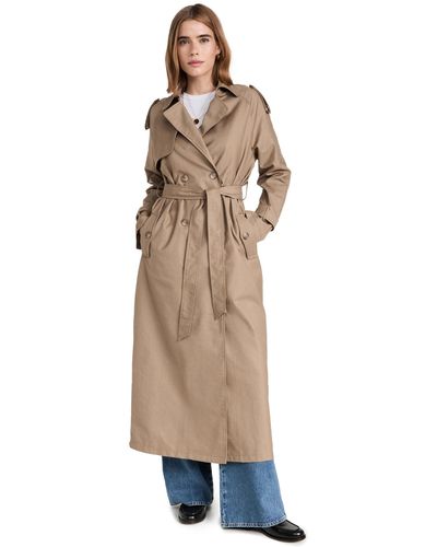 Lioness Ione Trencherou Coat - Blue