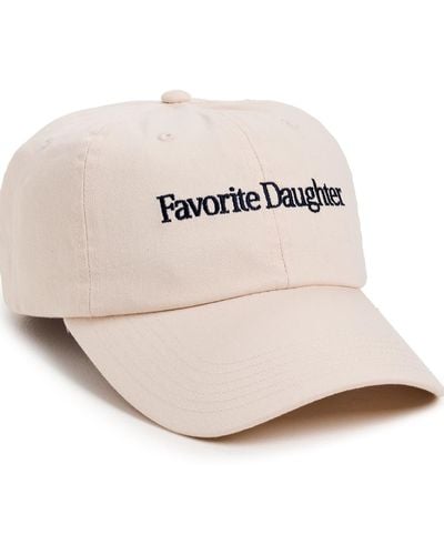 FAVORITE DAUGHTER Classic Logo Baseball Hat - Green