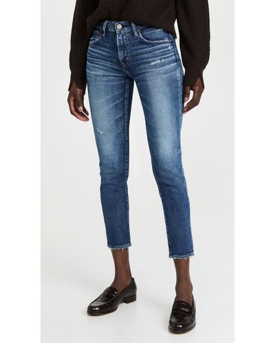 Moussy Prichard Skinny Jeans - Blue