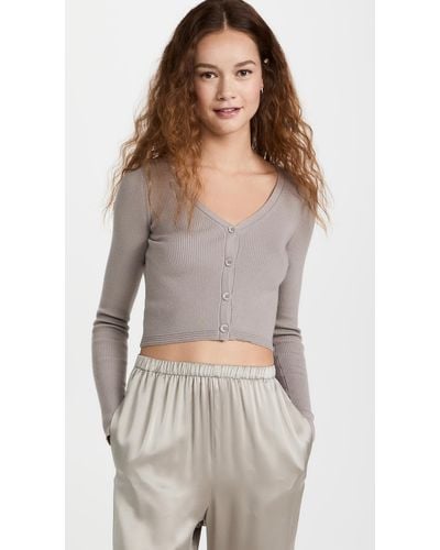 SABLYN Carmella Cashmere Sweater - Gray