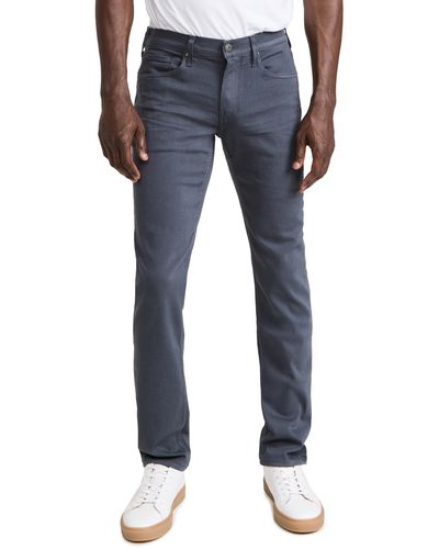 PAIGE Federal Transcend Slim Straight Jeans - Blue