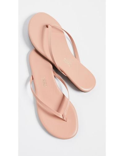 TKEES Foundations Shimmer Flip Flops - Pink