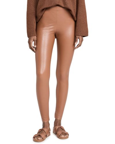 Commando Perfect Control Faux Leather leggings - Brown