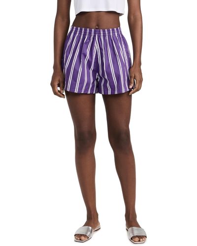 Mikoh Swimwear Alki Shorts - Purple