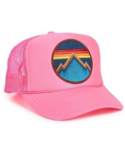 Aviator Nation All Seasons Trucker Hat - Pink