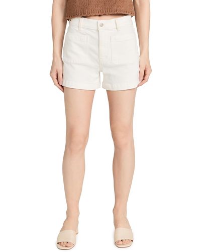 Madewell The High Rise Sailor Shorts - White