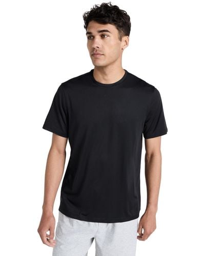 Outdoor Voices Cloudknit Short Sleeve Shirt - Black