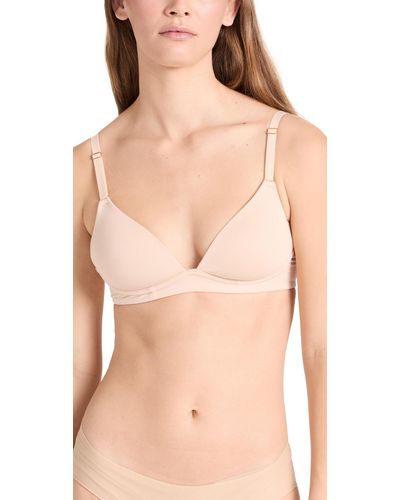 Lively The All-day Plunge No-wire Bra - Natural