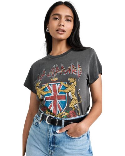Daydreamer Def Leppard Rock Of Ages Tour Tee - Black