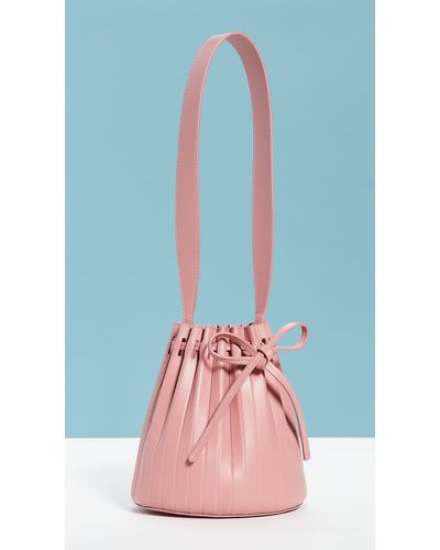 Mansur Gavriel Mini Pleated Bucket Bag - Multicolour