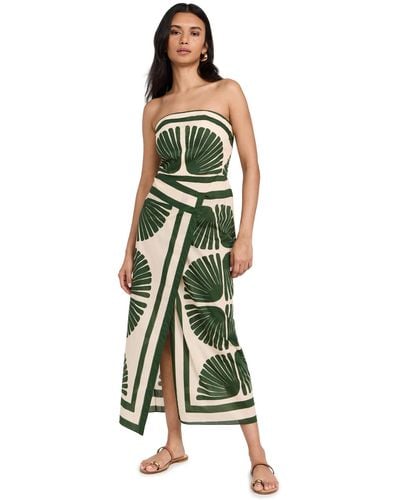Johanna Ortiz Ancient Peru Dress - Green