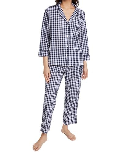 Sleepy Jones Seepy Jones Marina Pyjama Set - Blue