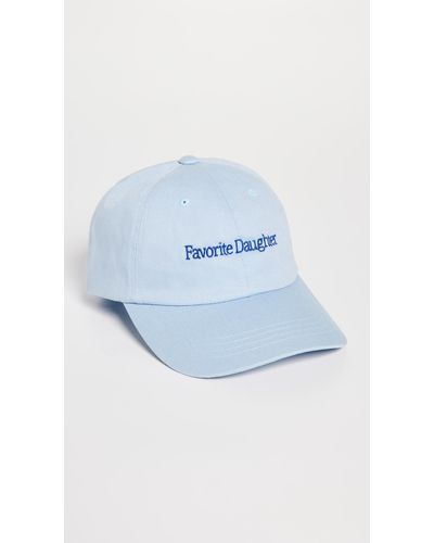 FAVORITE DAUGHTER Classic Logo Baseball Hat - Blue