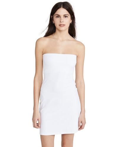 Susana Monaco Strapless Tube Dress - White