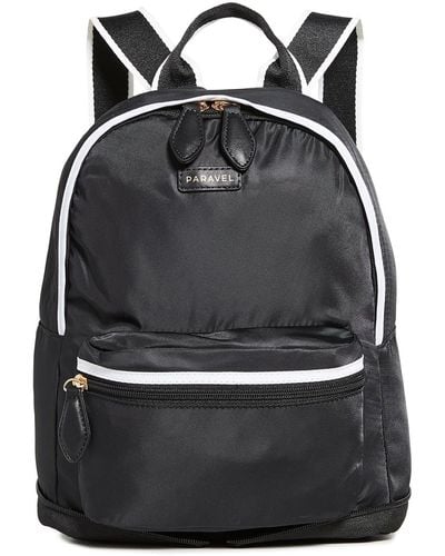 Paravel Mini Fold Up Backpack - Black