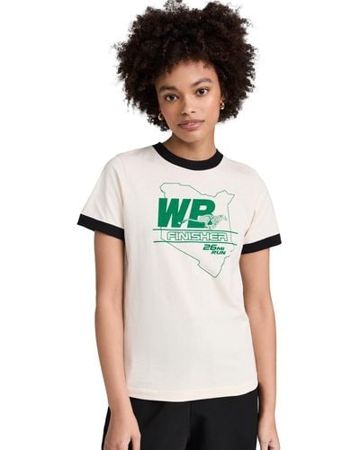 Wales Bonner Waes Bonner Pace T Shirt - White