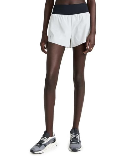 On Shoes Running Shorts - White