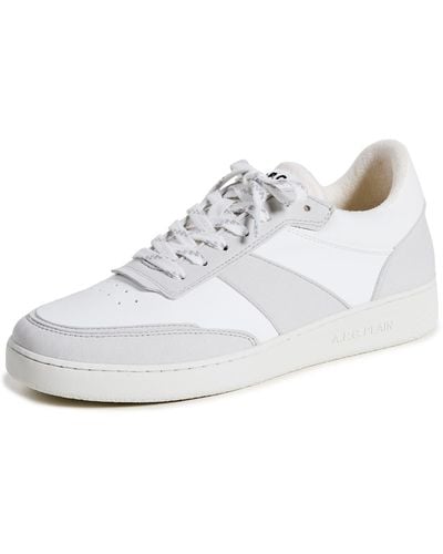 A.P.C. A. P.c. Plain Sneakers - White
