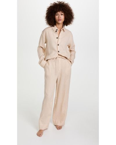 Sleeper Long Pyjama Set - Natural