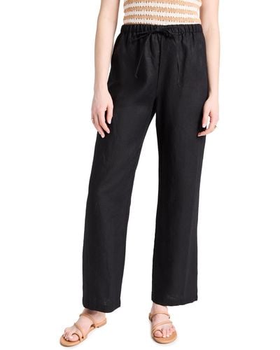 Reformation Reforation Oina Id-rie Inen Pant Back - Black