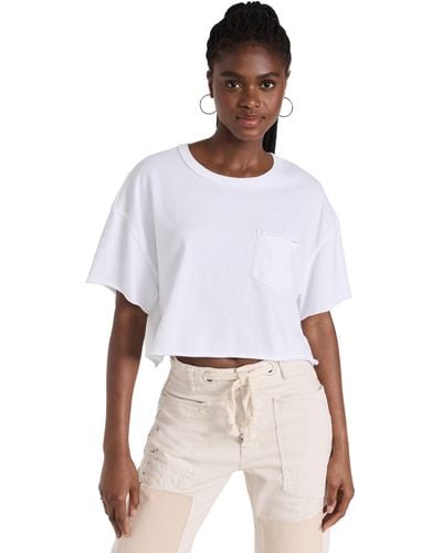 Free People Free Peope Fade Into You Shirt - White