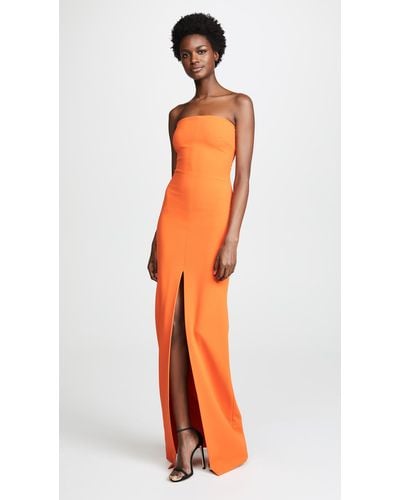 Solace London Bysha Maxi Dress - Orange