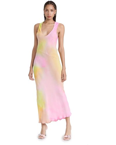 Raquel Allegra Valentina Maxi Dress - Pink