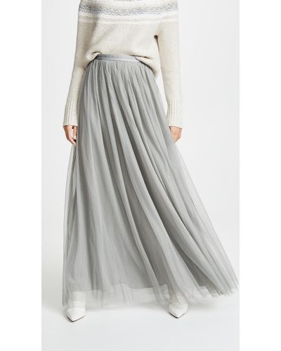 Needle and thread hotsell tulle maxi skirt