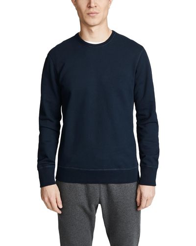 Reigning Champ Reigning Chap Idweight Terry I Crewneck Weathirt X - Blue