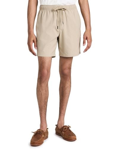Rhone Boathouse Shorts - Natural