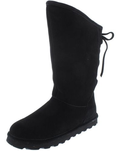 BEARPAW Phylly Suede Cold Weather Winter Boots - Green