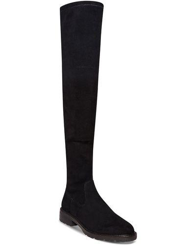 Steve Madden Lizbeth Faux Suede Tall Knee-high Boots - Black