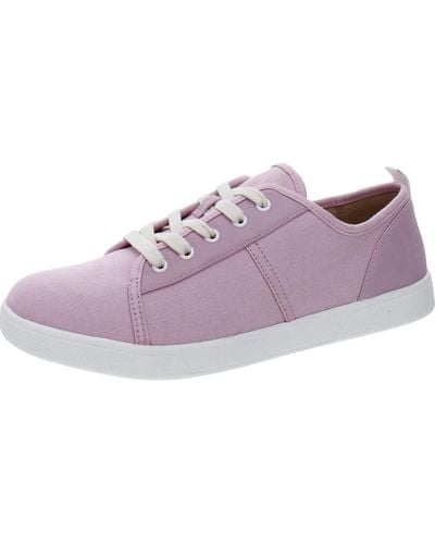 Vionic Pisces Lace Up Sneakers Casual And Fashion Sneakers - Purple