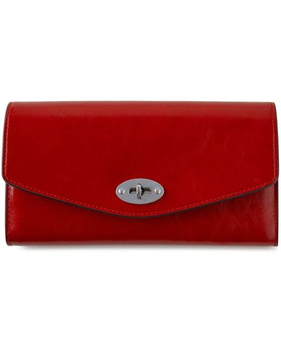 Mulberry Darley Wallet - Red