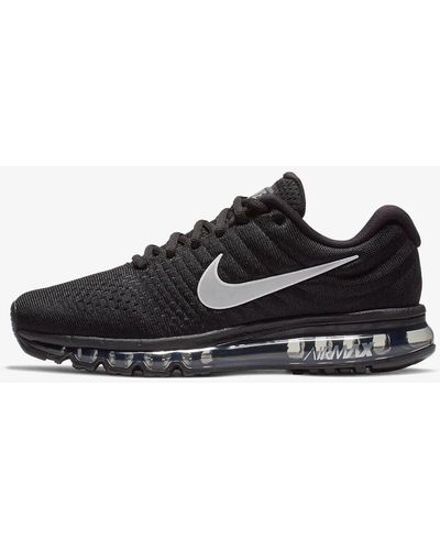Nike Air Max 2017 849559-001 Anthracite Low Top Running Shoes Sga158 - Black