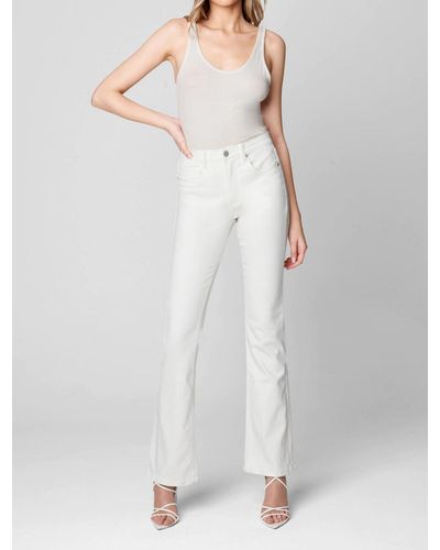 Blank NYC Hoyt Flare Jean - White