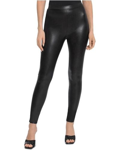 Bagatelle Faux Leather Stretch leggings - Black