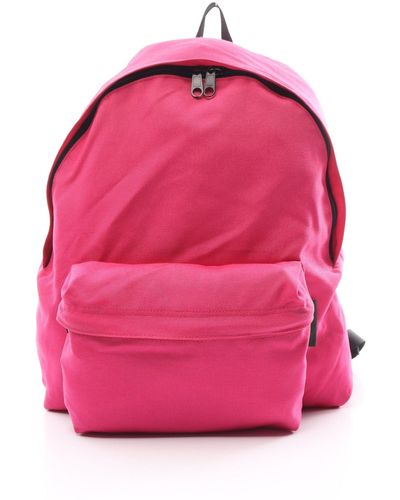 Herve Chapelier Backpack Rucksack Nylon Purple - Pink