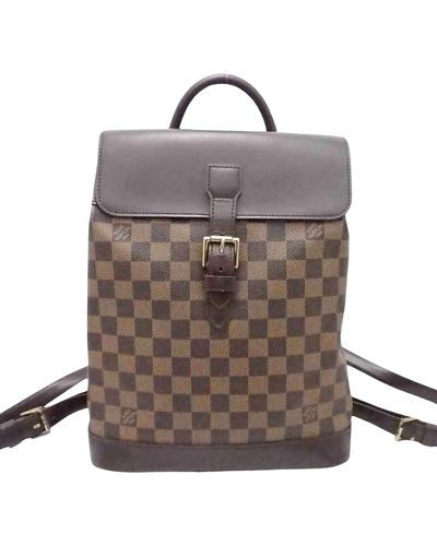 Louis Vuitton Soho Canvas Backpack Bag (pre-owned) - Brown