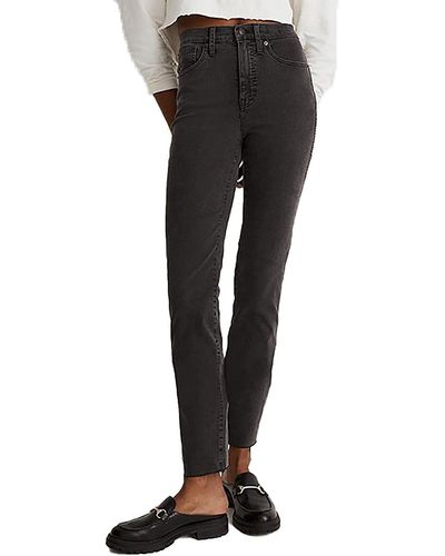Madewell Petites High-rise Stovetop Skinny Jeans - Black